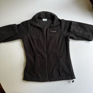 Columbia Womens Black Fleece Jacket